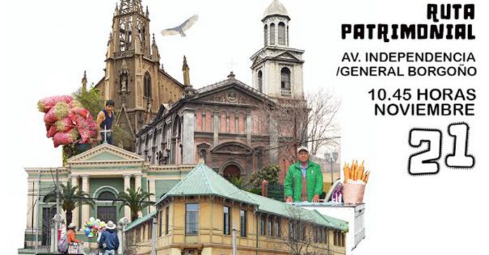 Ruta Patrimonial por los barrios La Chimba y Los Carmelitas invita a los vecinos a recorrer lugares emblemáticos de Santiago