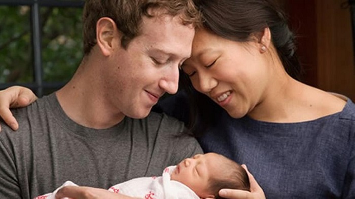 Mark Zuckerberg celebra nacimiento de su hija anunciando que donará el 99% de sus acciones de Facebook