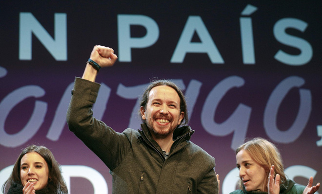 El despertar de la fuerza de Podemos genera shock en elección española