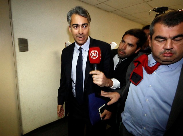 Fotos: MEO llega a declarar a Fiscalía Nacional
