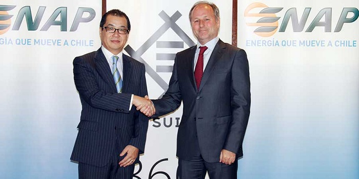 ENAP concreta su ingreso a la generación eléctrica tras firmar acuerdo con Mitsui
