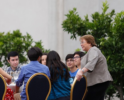 Bachelet: «Hoy vemos la gratuidad como un derecho»