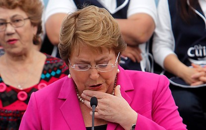 Bachelet: «Este es el peor año de mis mandatos»