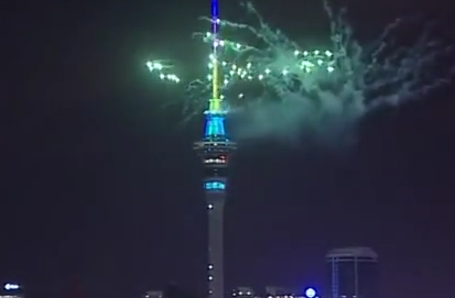 [Video] El mundo ya celebra: Nueva Zelanda recibe al 2016