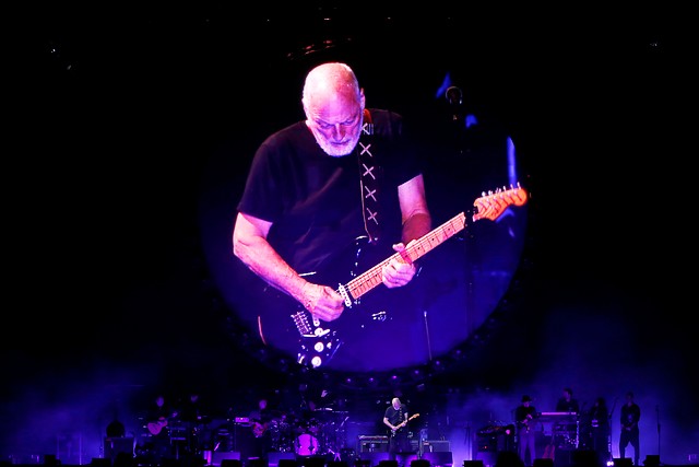 David Gilmour cautivó en el Nacional con los hipnóticos clásicos de Pink Floyd