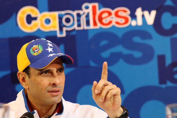 Capriles: «Estoy muy preocupado por la actitud de Maduro»