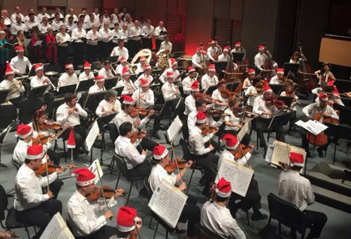 Sin brillar, Orquesta Sinfónica brindó alegría en concierto navideño en Corpartes