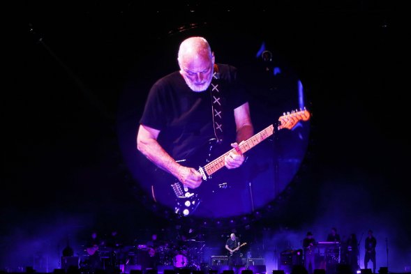 [Video] «Wish you were here»: así debutó David Gilmour en el Estadio Nacional
