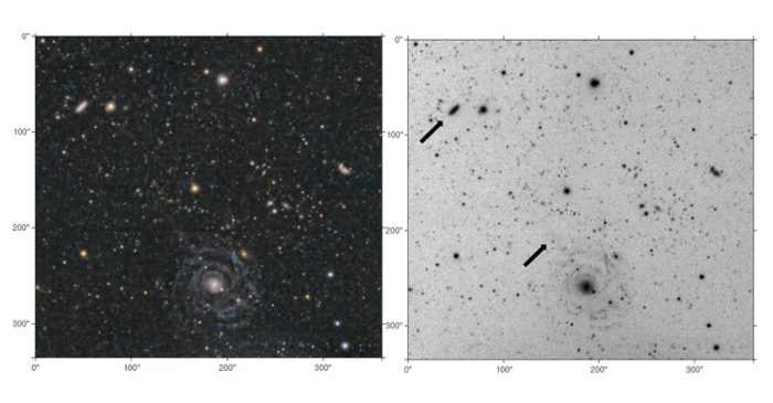 Astrónomos chilenos visualizan la estructura de la galaxia espiral más grande del Universo