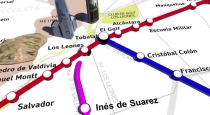 [Video] Así será la nueva Línea 6 del Metro de Santiago