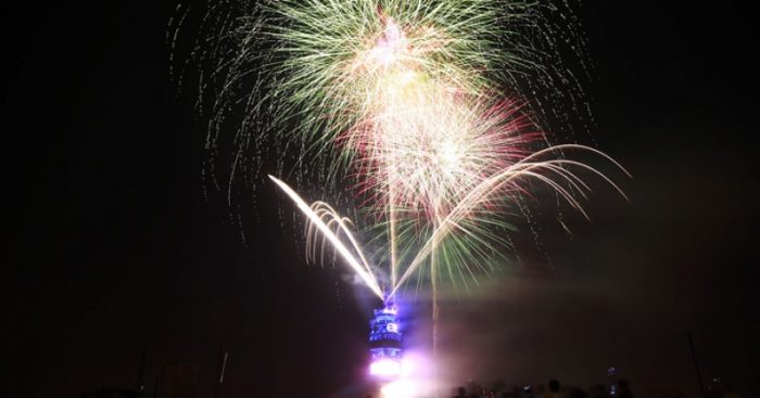 Se suspende show pirotécnico de año nuevo en la Torre Entel