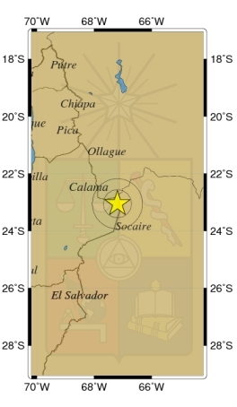 Sismos de magnitud 5,3 y 4,2 sacuden Antofagasta