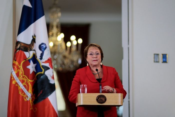 [Video] La breve declaración de Michelle Bachelet sobre el caso Caval: «No ha nublado mis responsabilidades»