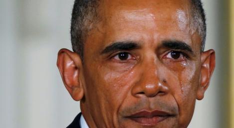 ¿Por qué llora Obama?