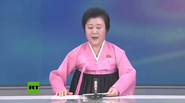 [Video] Momento en el que Corea del Norte anuncia la prueba de una bomba de hidrógeno