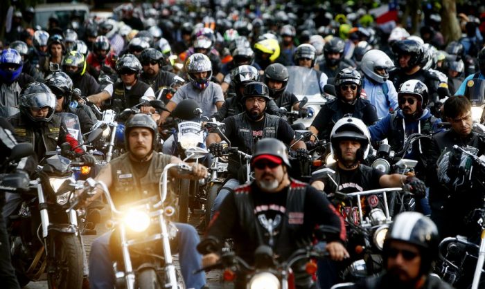 [Video] Manifestación ciudadana: la furia de los motociclistas por la restricción vehicular