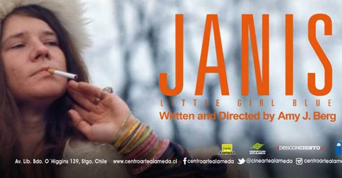 Documental sobre Janis Joplin, “Janis: Little Girl Blue” en Cine Arte Alameda, hasta el 6 de enero