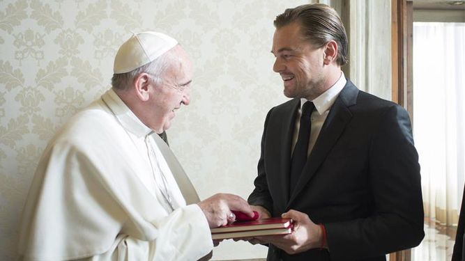 [Video] Leonardo DiCaprio se reunió con el Papa Francisco en El Vaticano