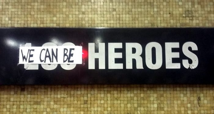 David Bowie en el metro de Santiago: «We can be Heroes»