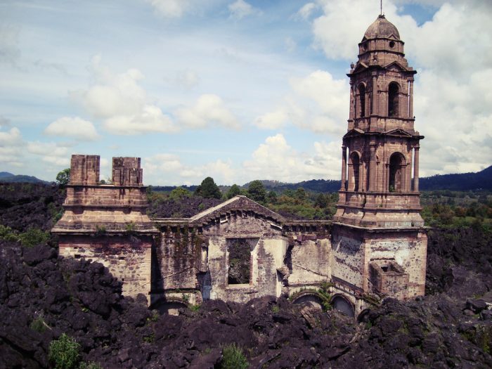 [Video] La «Pompeya mexicana» vista con un drone