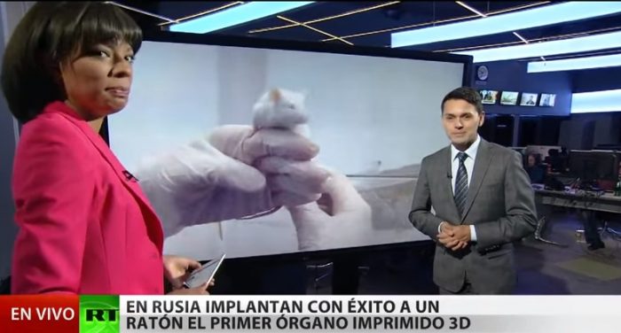 [Video] En Rusia logran realizar el primer trasplante de órganos creados por una impresora 3D