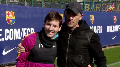 [Video] El gol imposible de Messi ante Eros Ramazzotti