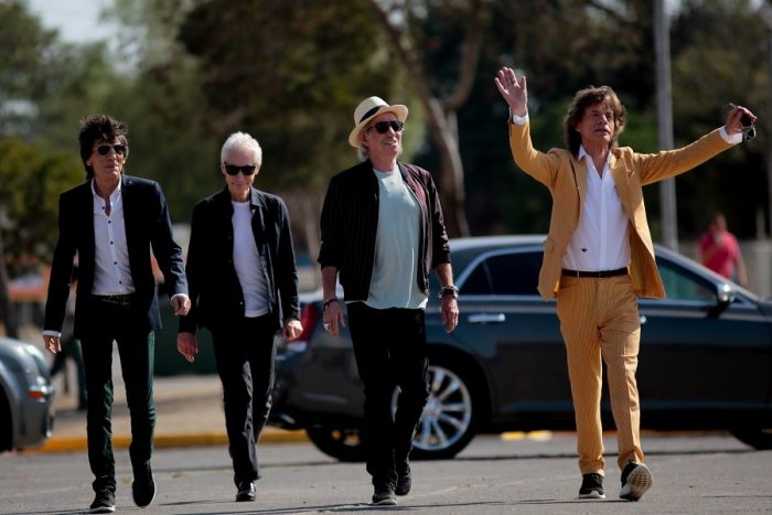 The Rolling Stones listos para partir en Chile su gira «América Latina Olé Tour»