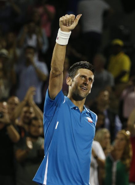 [Video] El truco de Novak Djokovic en el Masters 1000 de Miami