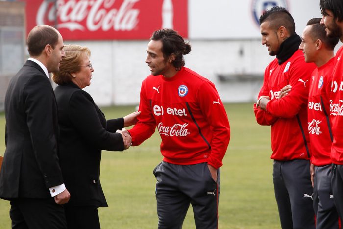 Los mensajes políticos  a Bachelet de Jorge Valdivia y Claudio Bravo