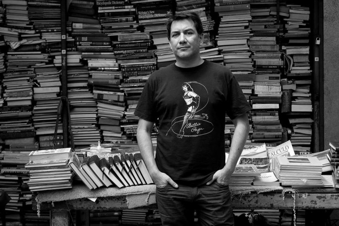 El poeta Mauricio Torres.