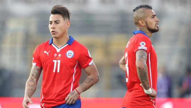 La Roja enfrenta a Argentina sin Vidal, Valdivia, Vargas y Jara