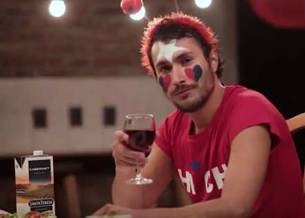 [Video] Comercial de vino uruguayo festeja las copas del mundo y se ríe de Chile