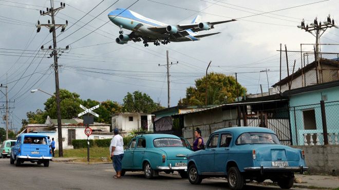 El «domingo inolvidable» en el que un presidente de Estados Unidos aterrizó en La Habana por primera vez en 88 años