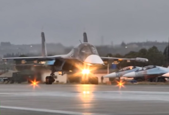 [Video] Misión cumplida para el Kremlin: primer grupo de aviones rusos abandona Siria