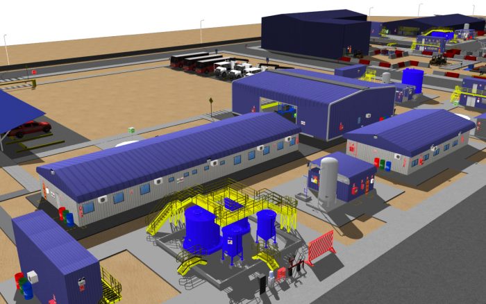 Una herramienta de realidad virtual de capacitaciones industriales en formato 3D