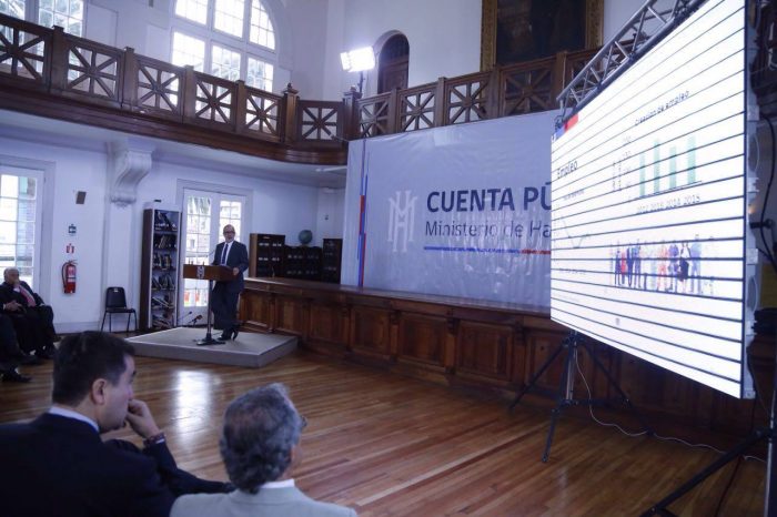 Cuenta pública del ministerio de Hacienda