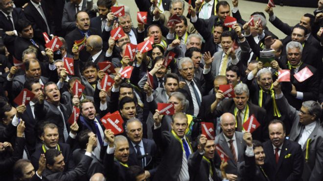 Los congresistas que definen el destino de Dilma Rousseff en Brasil