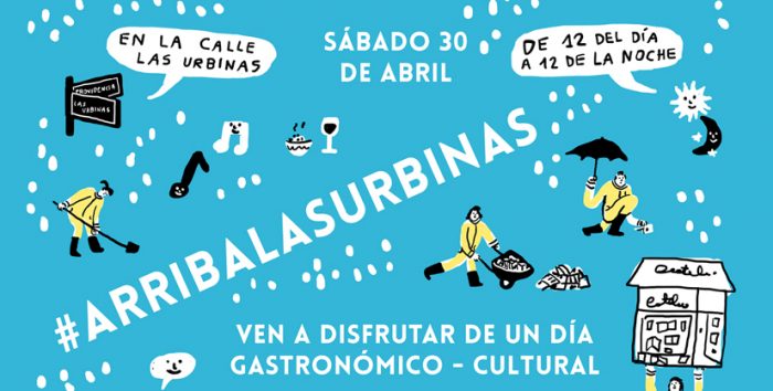 Festival #ArribaLasUrbinas en calle Las Urbinas, 30 de abril