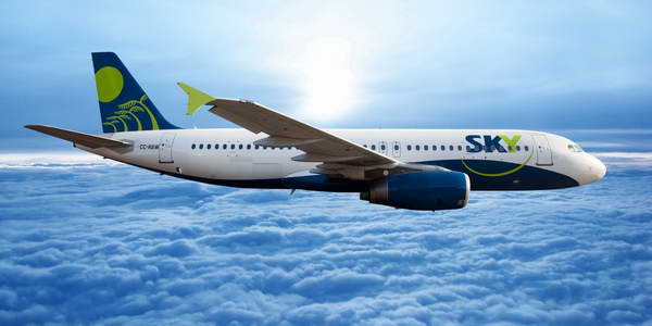 Sky Airline suspende sus vuelos hasta el viernes por huelga legal de trabajadores