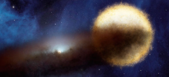 Astrónomos avanzan en lo que podría ser un nuevo proceso evolutivo estelar