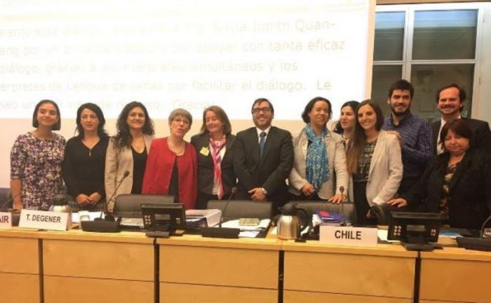 Chile rinde examen ante Comité ONU por la Convención sobre Derechos de Personas con Discapacidad