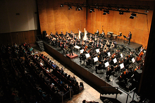 Sinfónica Nacional Juvenil fue ovacionada en el Teatro Municipal de Ñuñoa