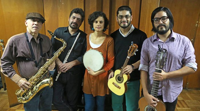 Ritmos brasileros de Quinteto Pixinguinha en Temporada de Conciertos 2016 del DMUS en Sala Isidora Zegers, 27 de abril. Entrada liberada.