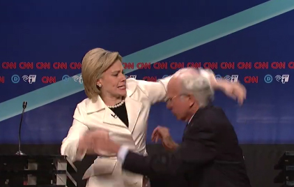 [VIDEO] SNL parodia el debate entre Hillary Clinton y Bernie Sanders