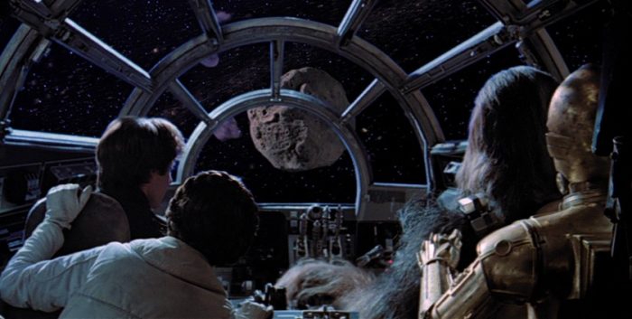 Atari y Star Wars mintieron: no hay riesgo al atravesar un campo de asteroides