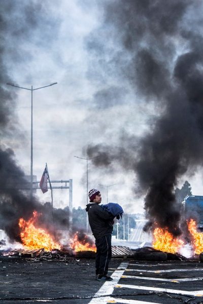 [GALERÍA] Las imágenes que ha dejado el conflicto en el sur de Chile