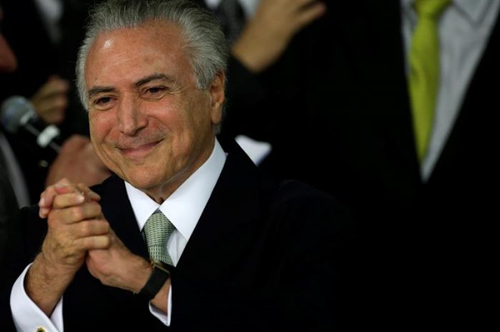 Temer pide confianza en la «vitalidad de la democracia» brasileña