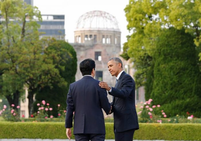 Obama pide en Hiroshima que la tragedia atómica no se olvide