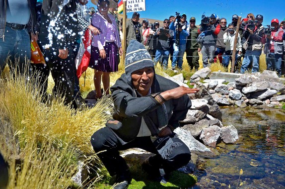Evo Morales denuncia instalación de base militar chilena cerca del disputado río Silala