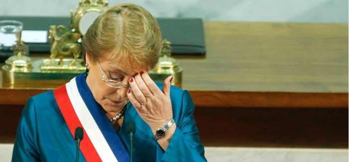 El amargo 21 de mayo de Bachelet